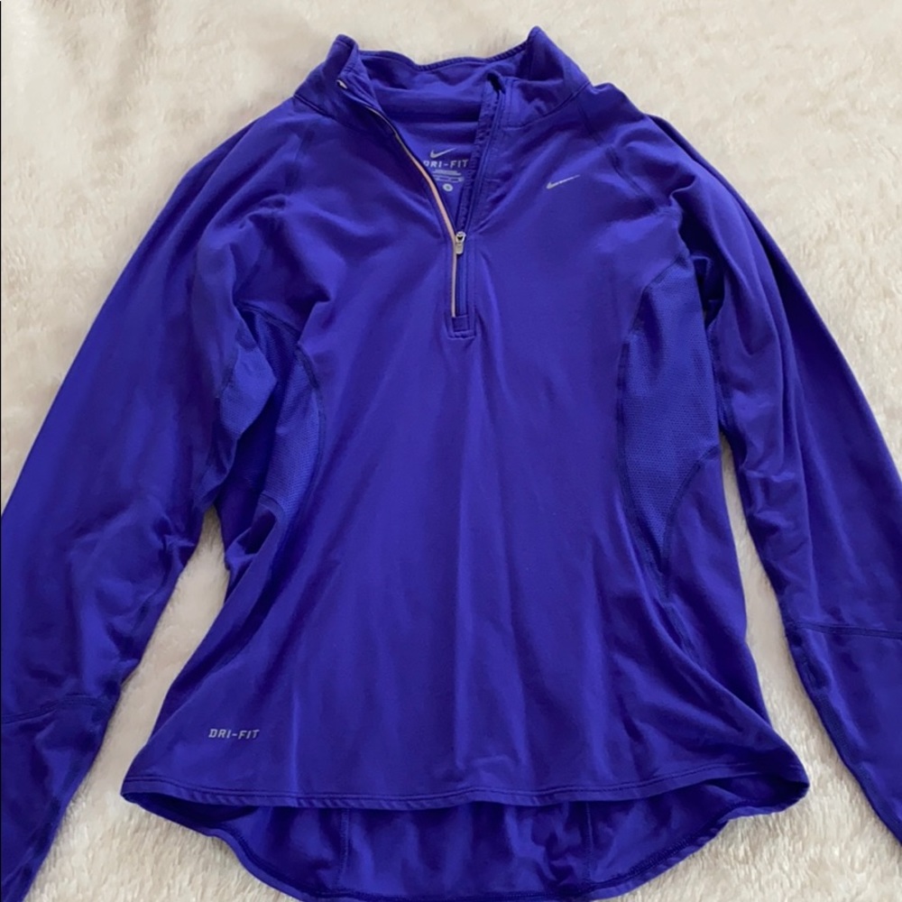 Purple Nike Quarter-Zip